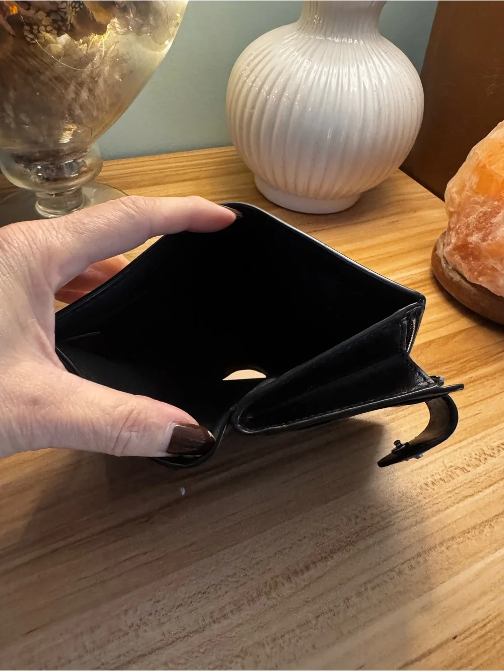 Coach compact wallet